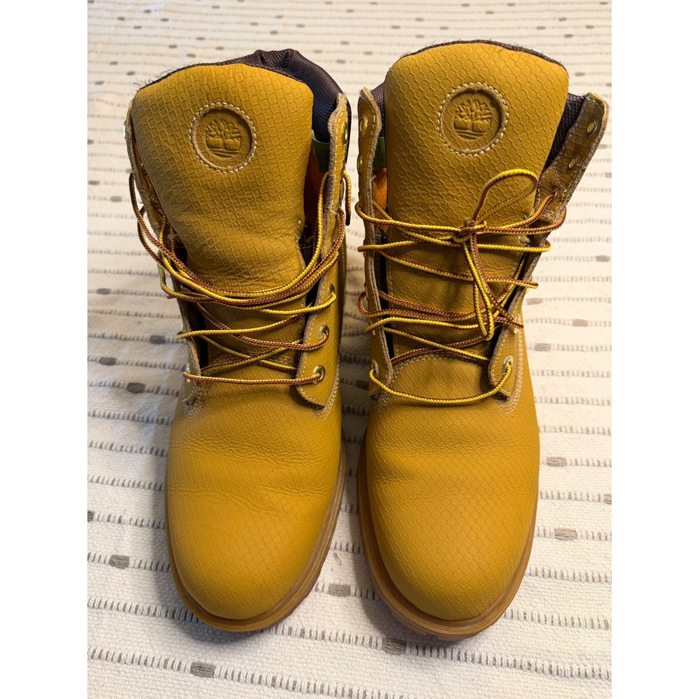 Timberland 6 Inch Premium Helcor Waterproof Boots Yellow Wheat 6405R Mens 11.5 M